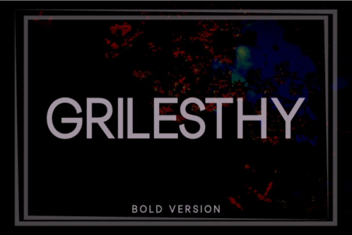 Grilesthy Bold Font Download