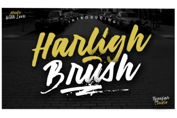 Harligh Brush Font Download