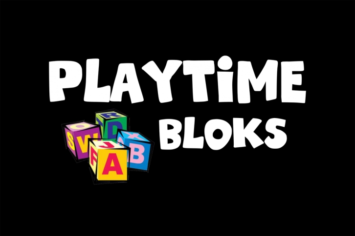 K26 Playtime Bloks Font Download