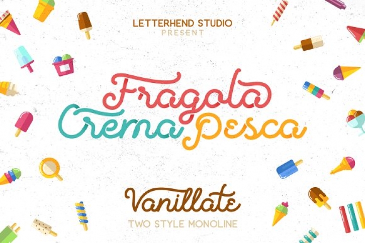 Vanillate Font Download