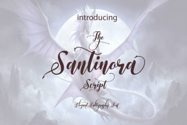 The Santinora Font Download