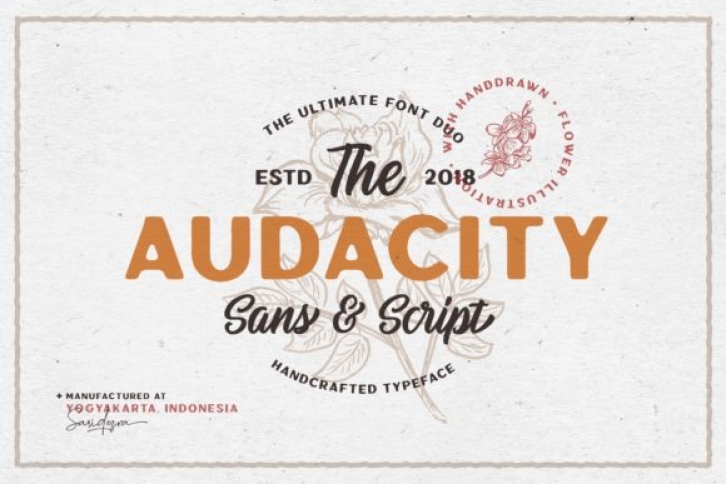 Audacity Duo Font Download