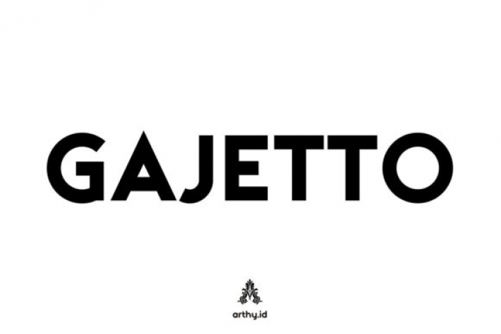 Gajetto Font Download