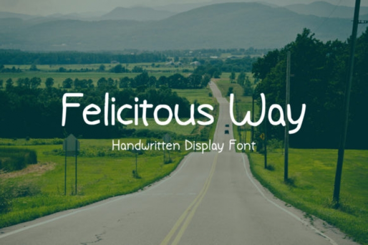 Felicitous Way Font Download