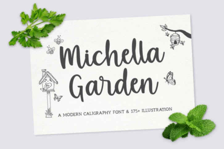 Michella Garden Font Download