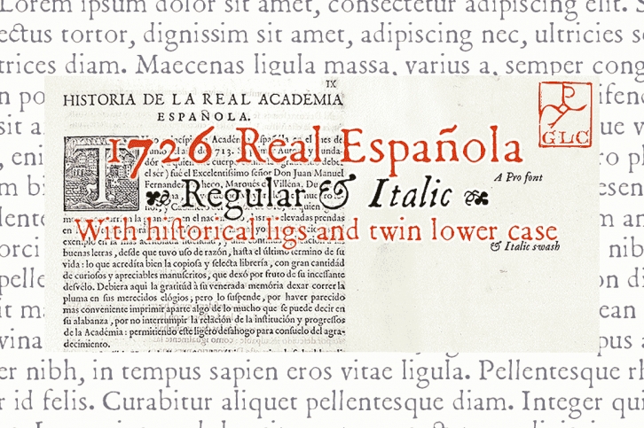 1726 Real Espanola Family Font Download