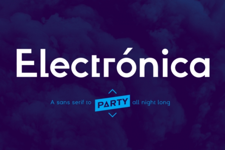 ElectrÃ³nica Family Font Download