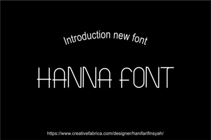 Hanna Font Download