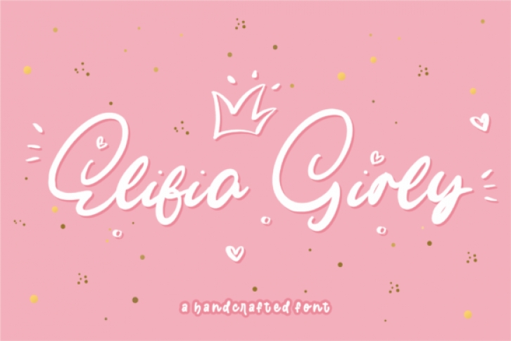 Elifia Girly Font Download