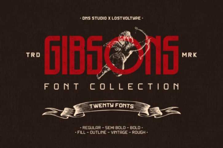 Gibsons Family Font Download