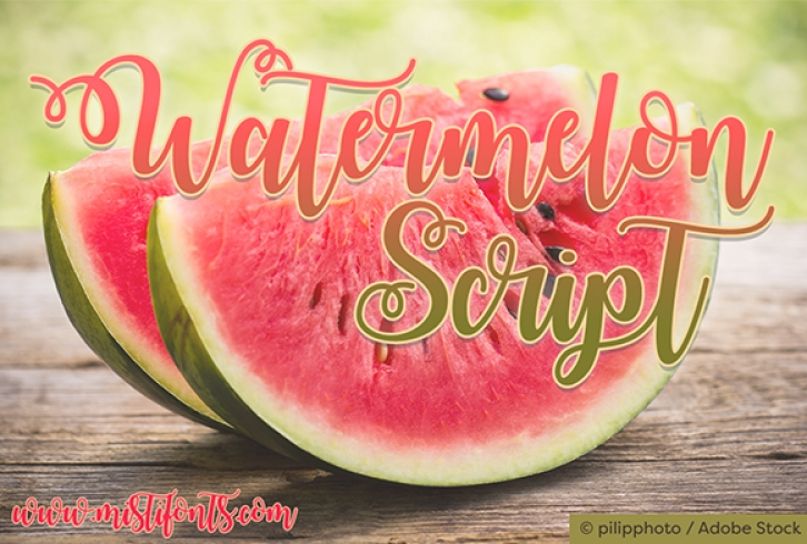 Watermelon Script Font Download
