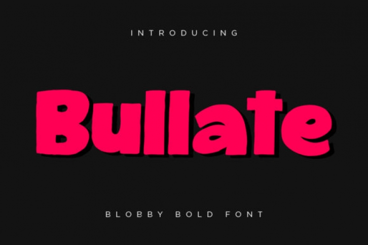 Bullate Font Download