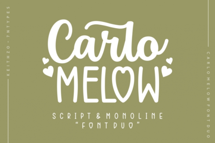 Carlo Melow Duo Font Download