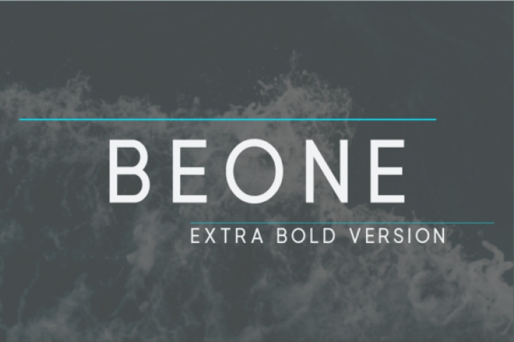 Beone Extra Bold Font Download