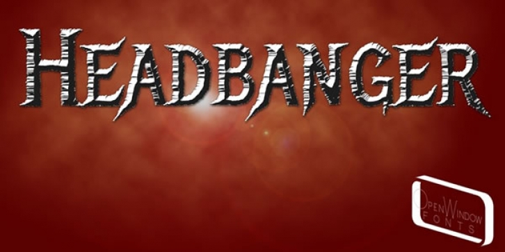 Headbanger Font Download