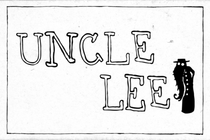 Uncle Lee Outline Font Download