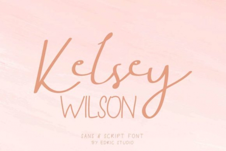 Kelsey Wilson Font Download
