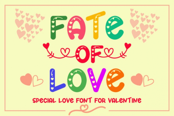 Fate of Love Font Download