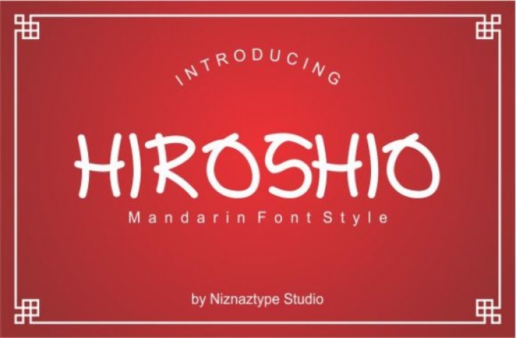 Hiroshio Font Download