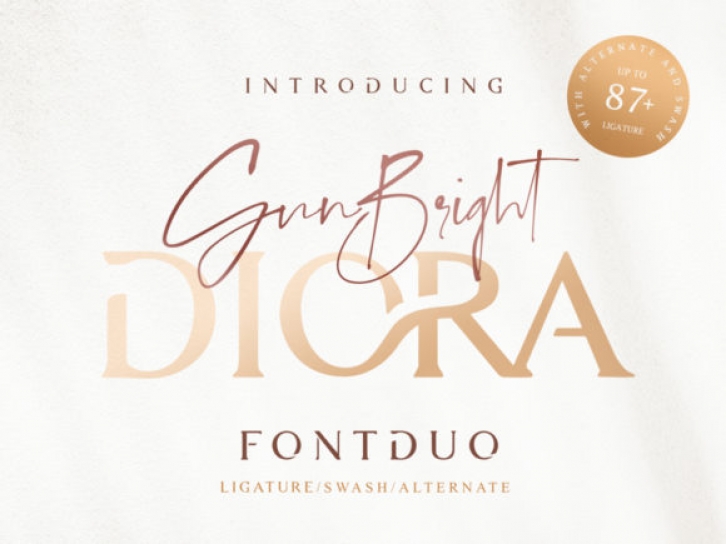 Diora Duo Font Download