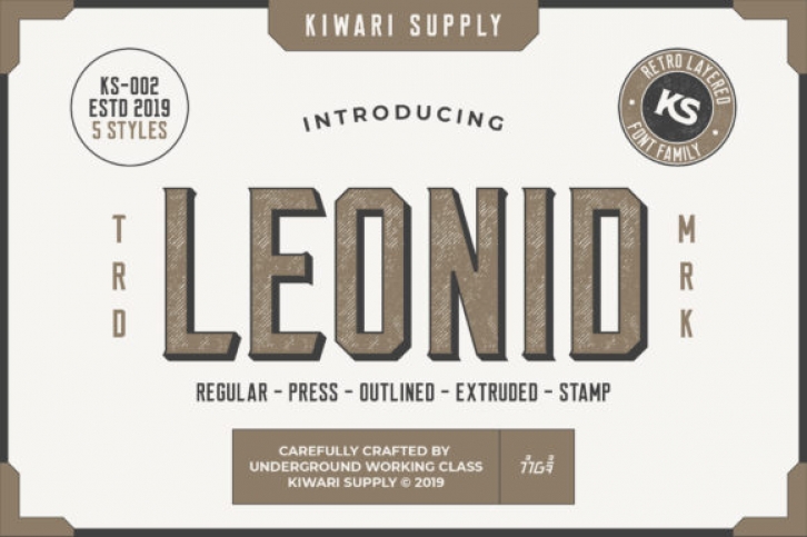 Leonid Font Download