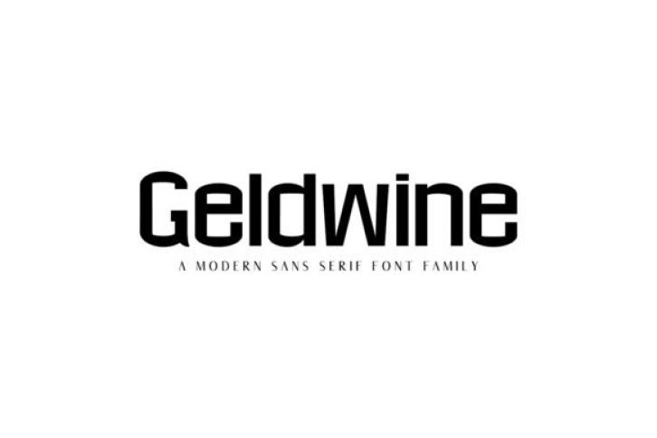 Geldwine Family Font Download