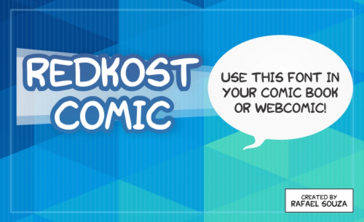 Redkost Comic Font Download