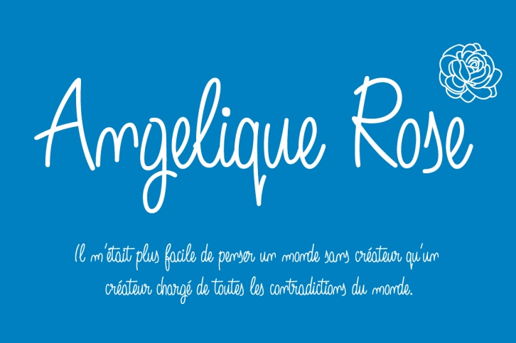 Angelique Rose Font Download