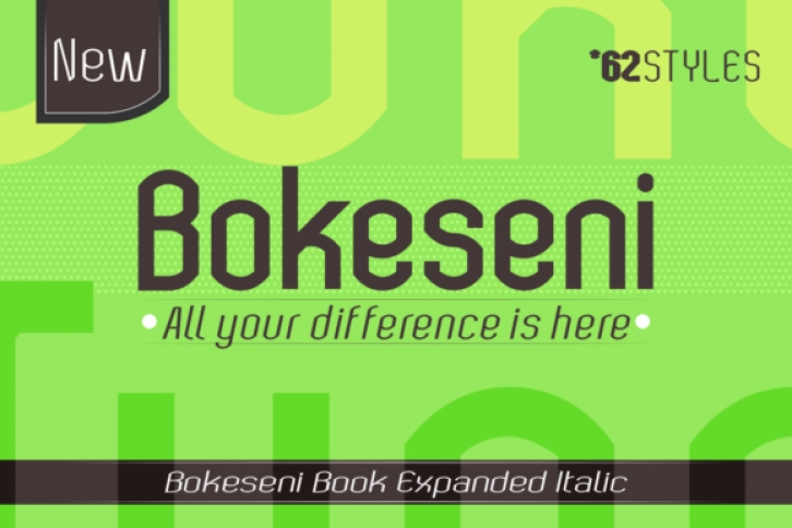 Bokeseni Book Expanded Italic Font Download
