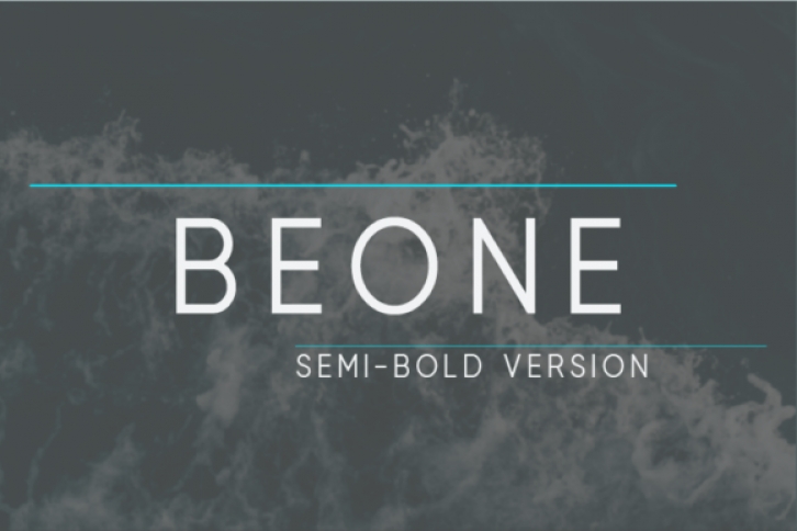 Beone Semi-Bold Font Download