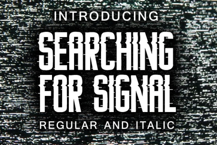 Searching for Signal Font Download