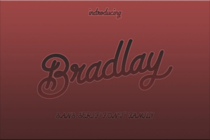Bradlay Font Download