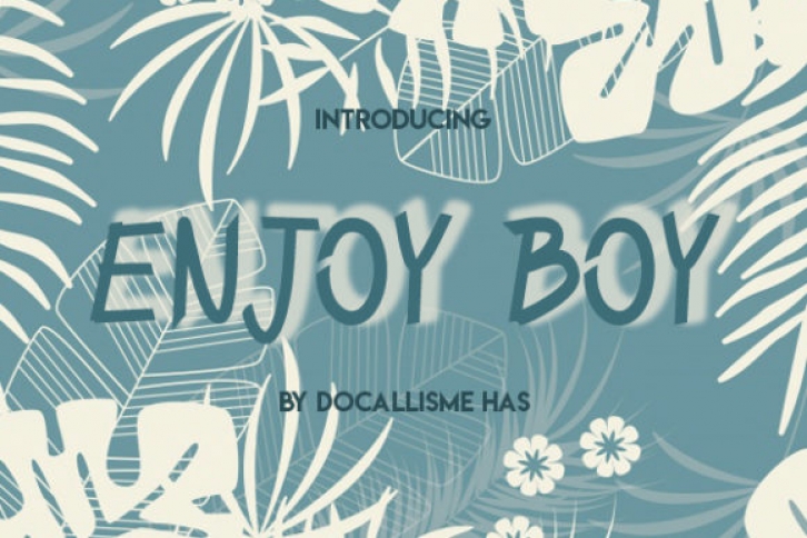 Enjoy Boy Font Download