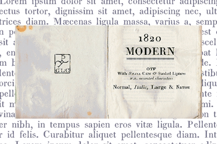 1820 Modern Family Font Download