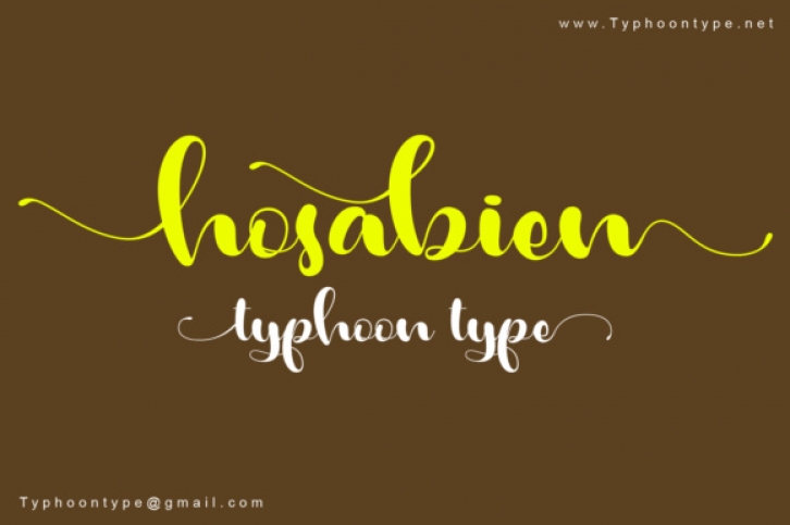 Hosabien Font Download