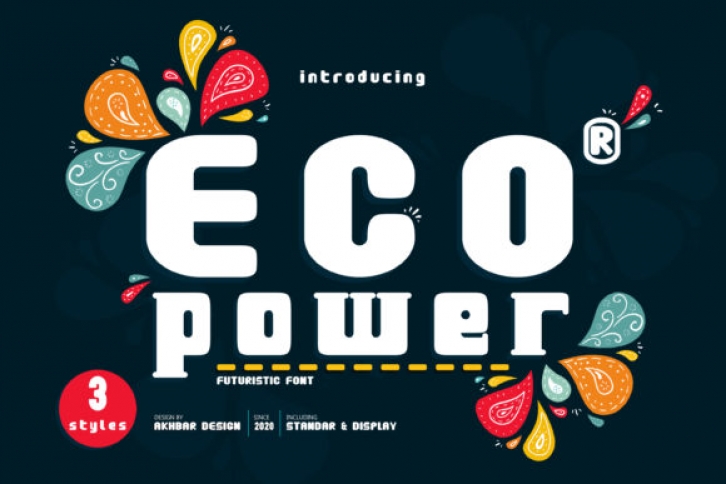 Eco Power Font Download
