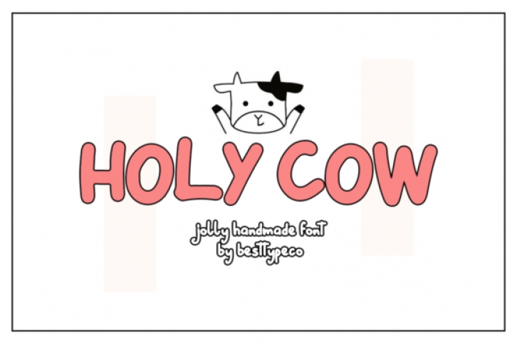 Holy Cow Font Download