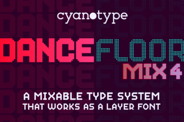 Dance Floor Mix 4 Font Download