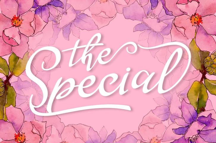 The Special Font Download