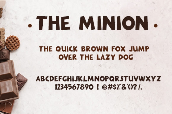 The Minion Font Download