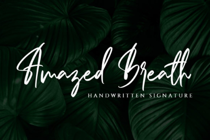 Amazed Breath Font Download