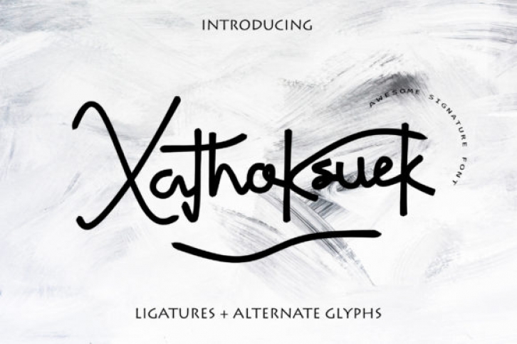 Xathoksuek Font Download