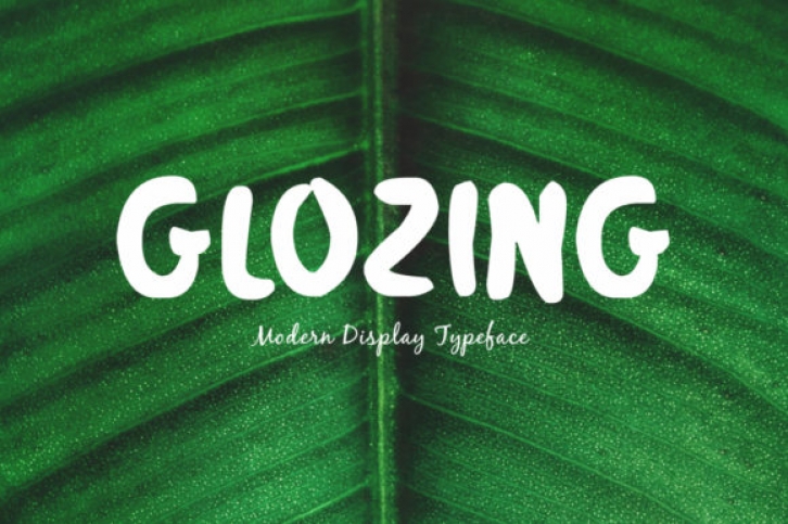 Glozing Font Download