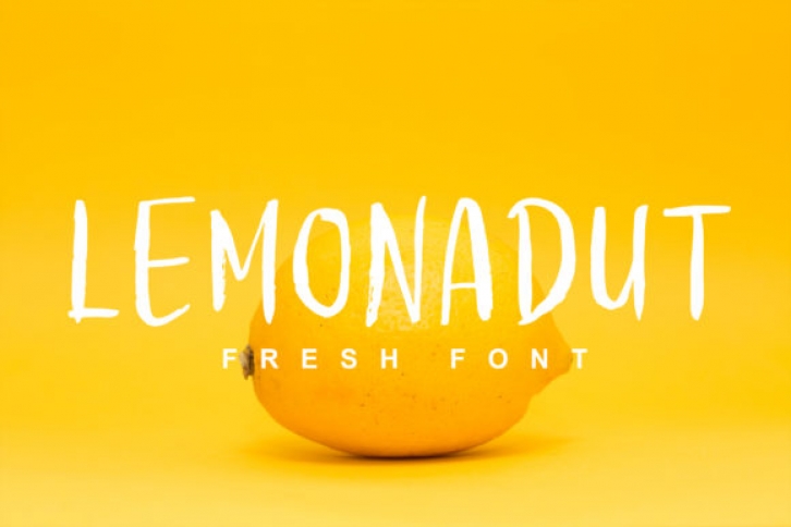 Lemonadut Font Download