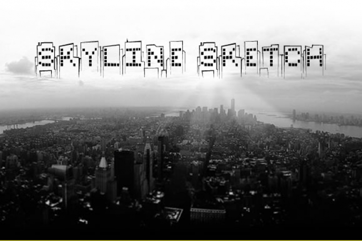 Skyline Sketch Font Download