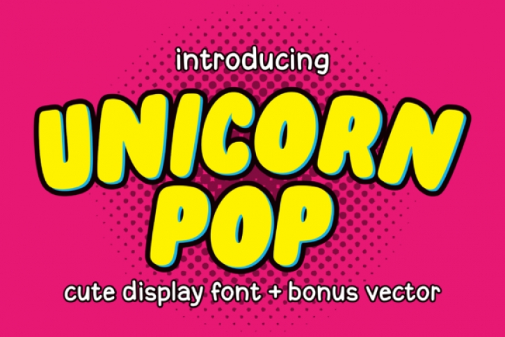 Unicorn Pop Font Download