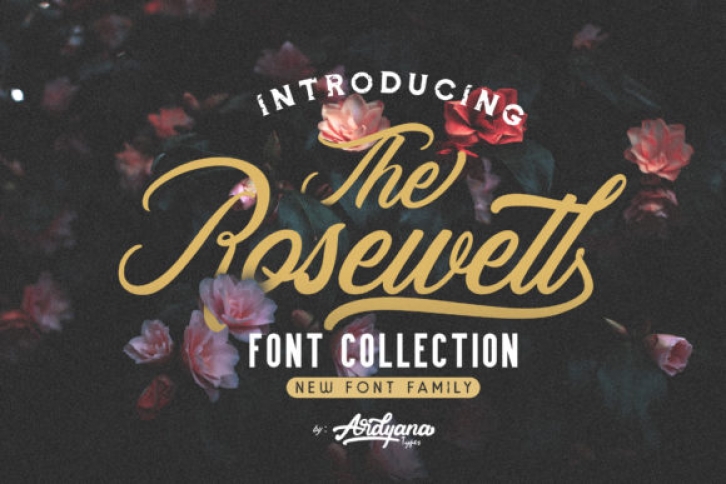 Rosewell Family Font Download
