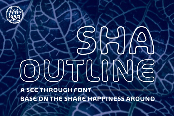 SHA Outline Font Download