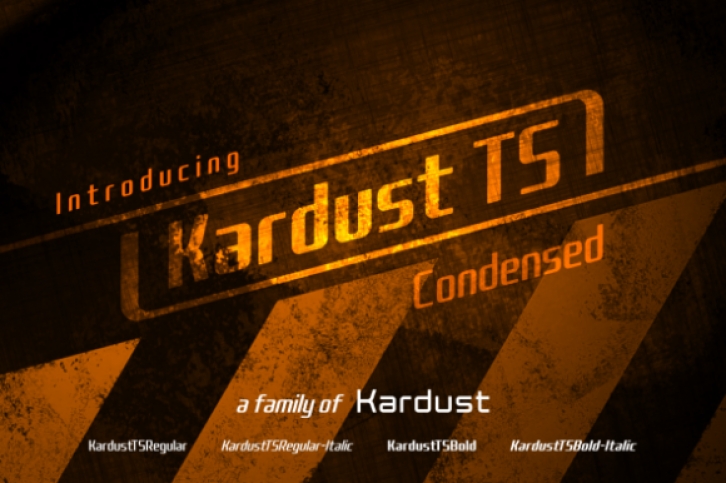 Kardust TS Font Download