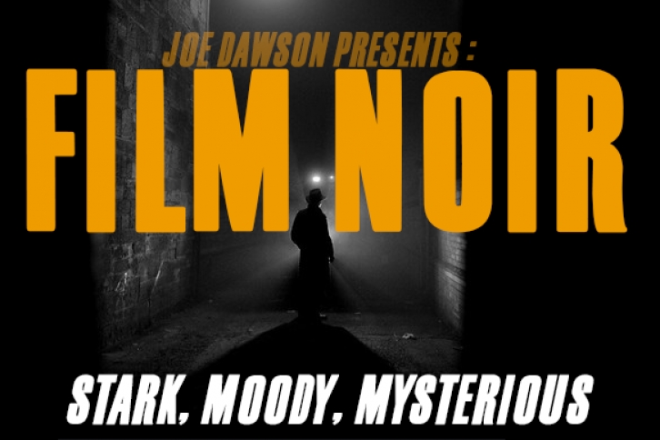 Film Noir Font Download